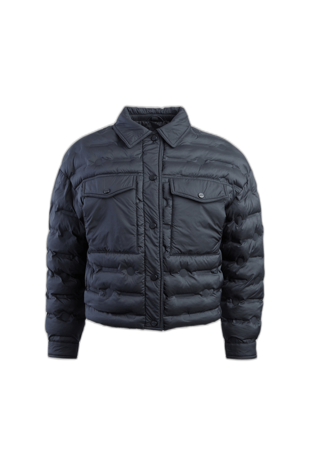 Apollo Shirt Jacket Black flat lay cutout