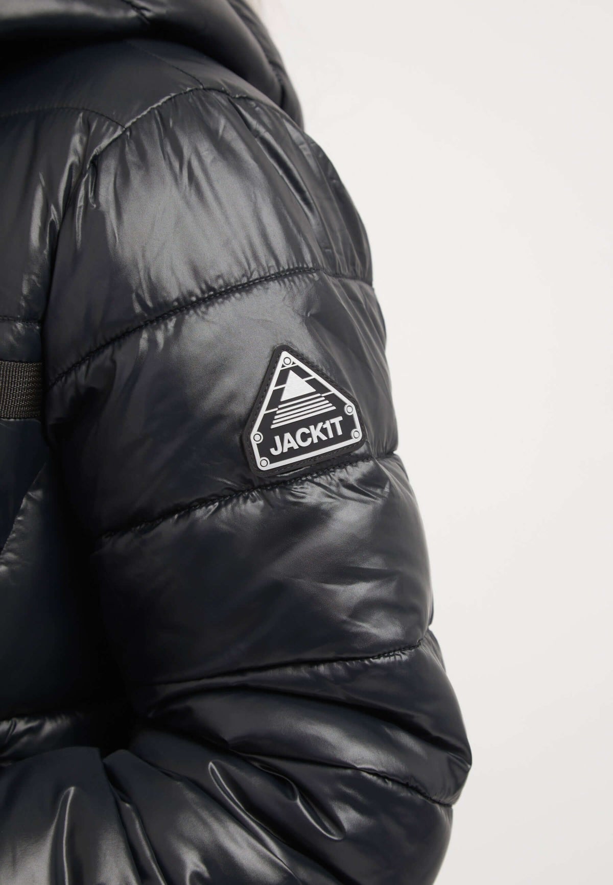 R3D Slick Racer Jacket Black detail shot by JACK1T