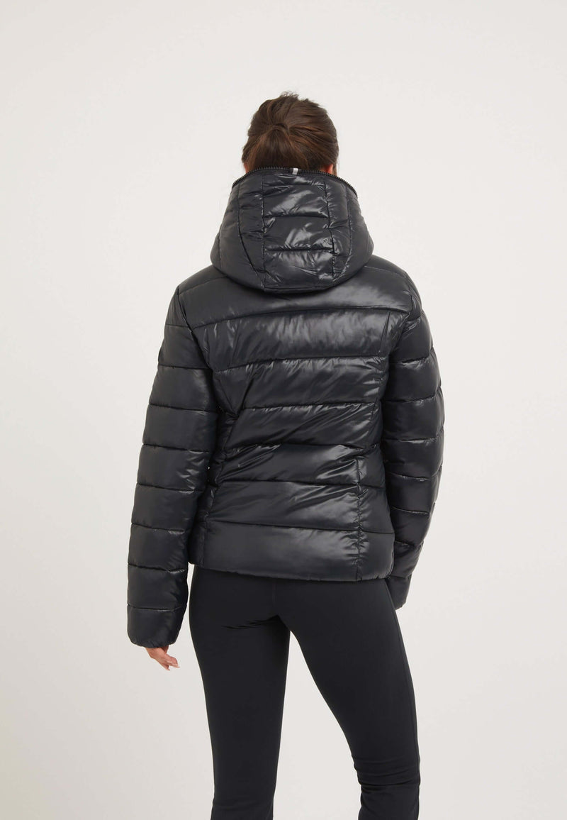 R3D Slick Racer Jacket Black on model full length by JACK1T