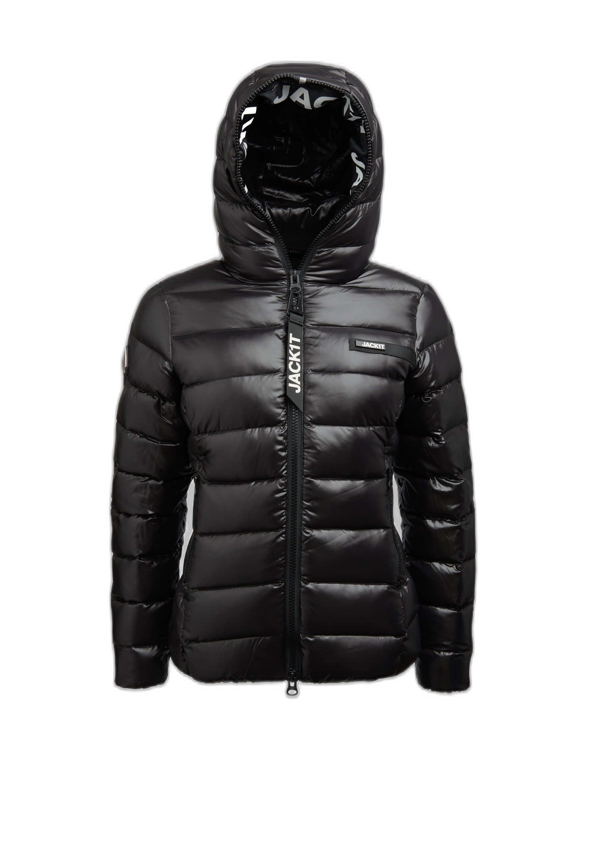 R3D Slick Racer Jacket Black flat lay cutout