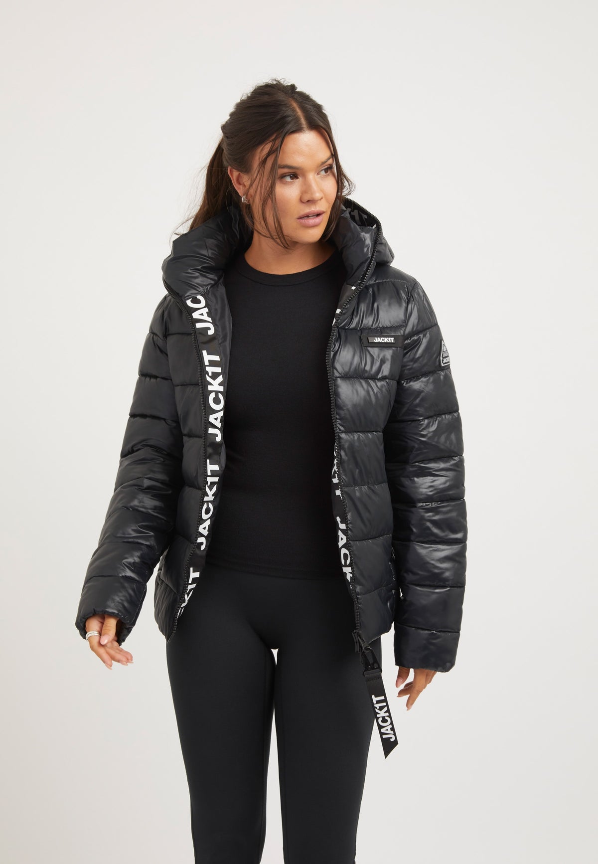 R3D Slick Racer Jacket Black styled shot by JACK1T