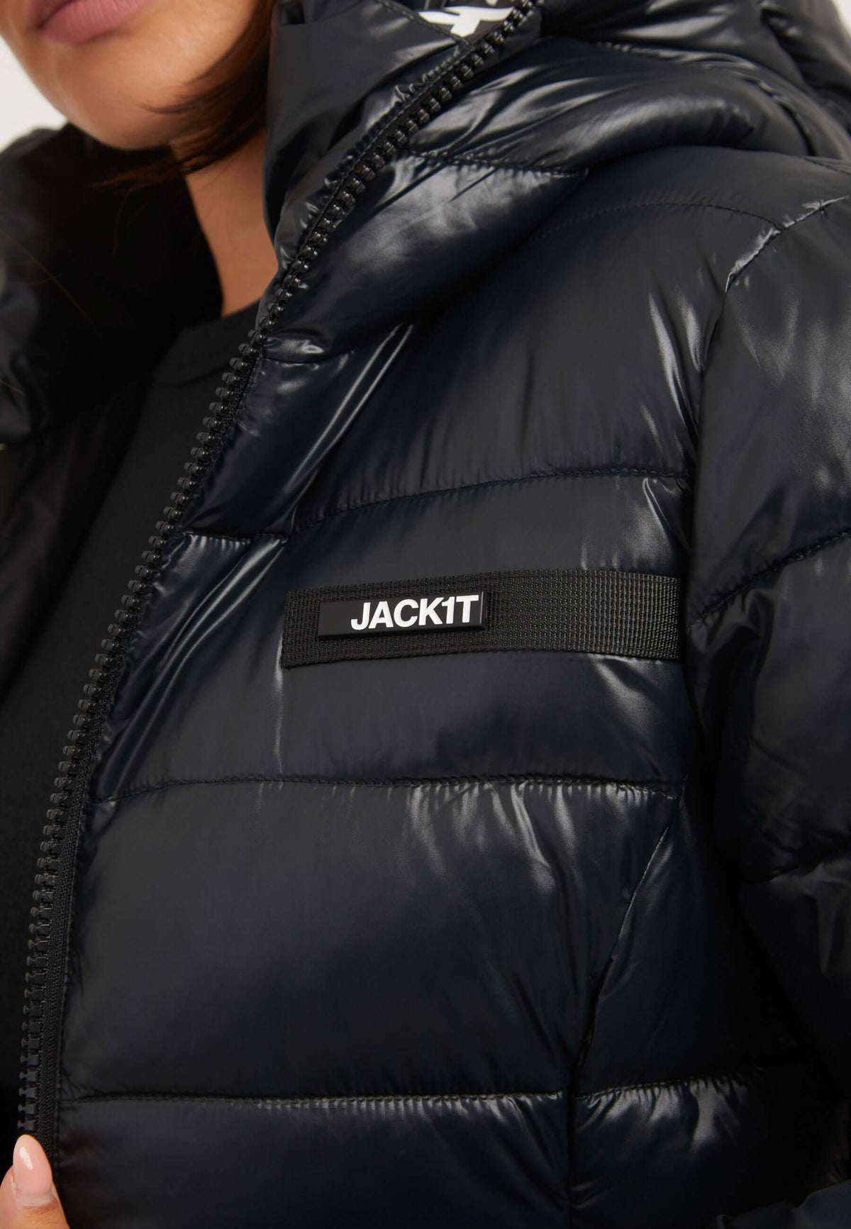 R3D Slick Coat Black detail shot by JACK1T