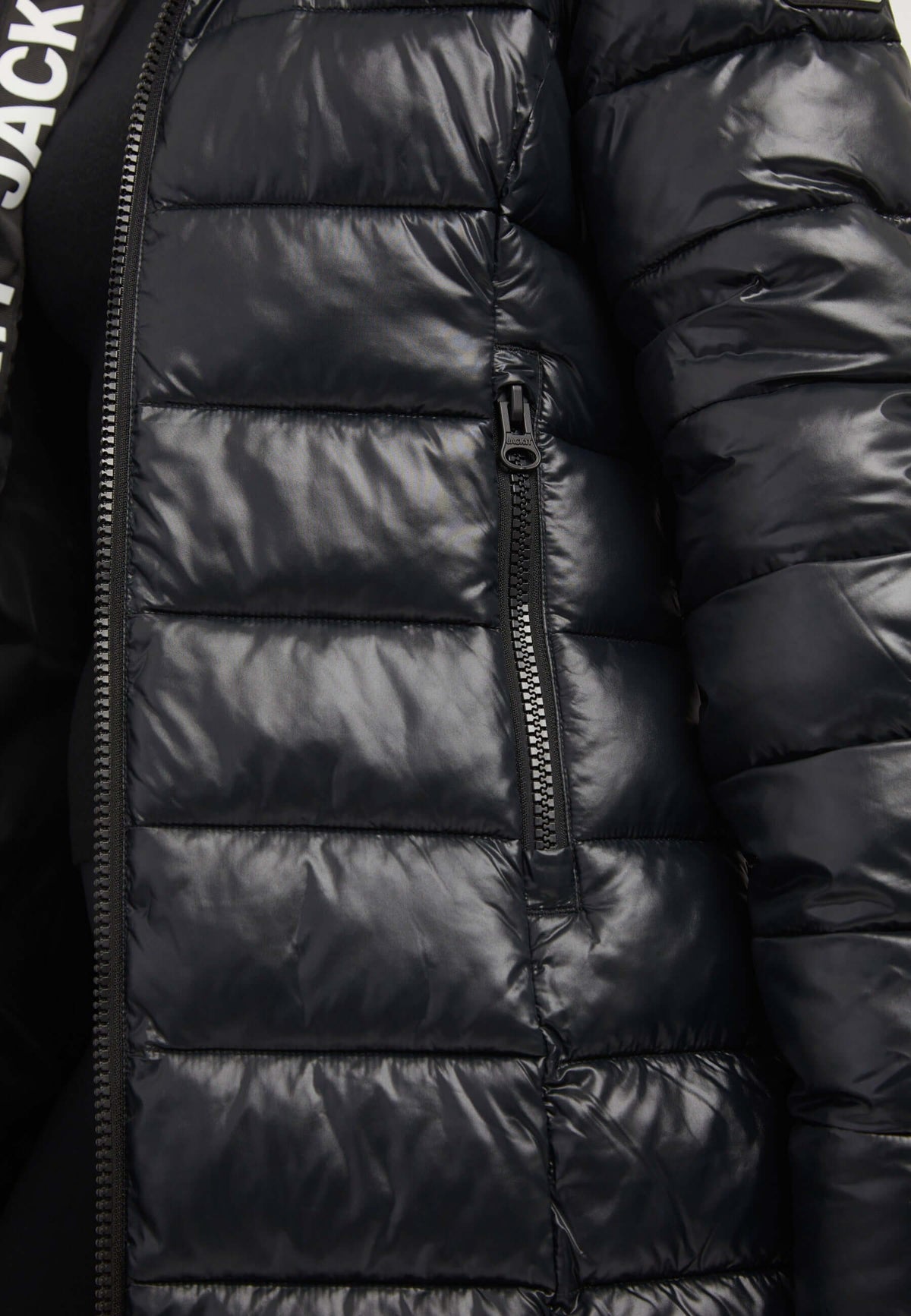 R3D Slick Coat Black detail shot by JACK1T