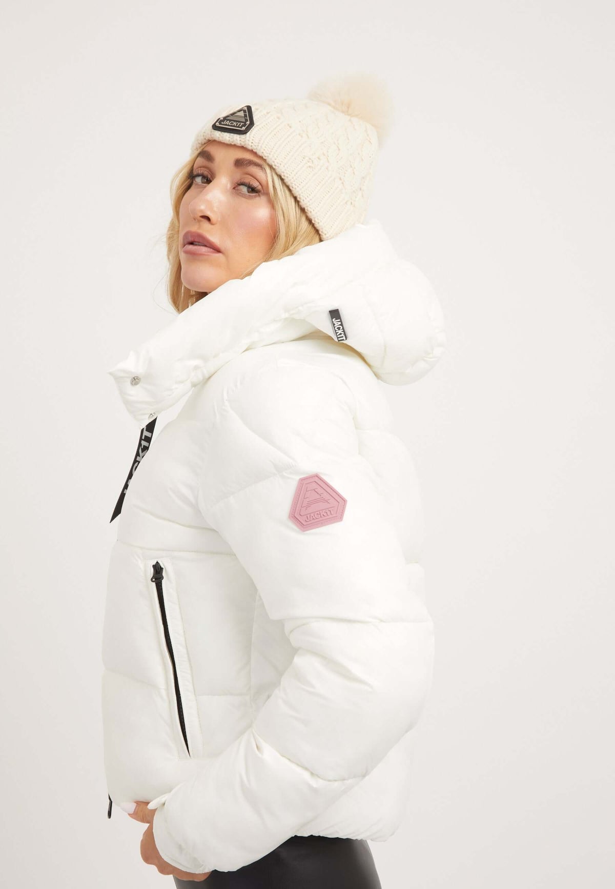 EZ Racer Slick Hood Jacket Snow styled shot by JACK1T