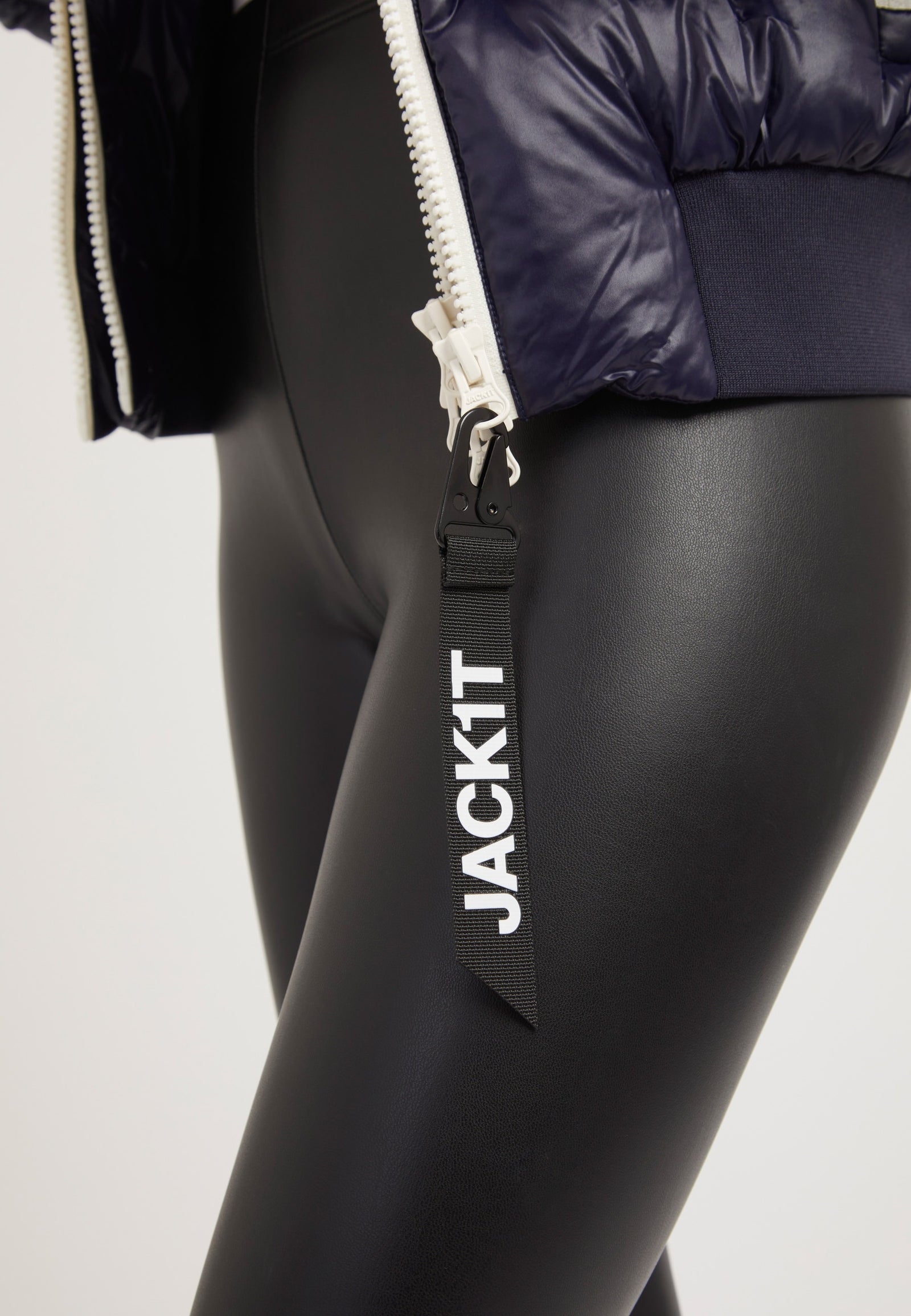 Retro Racer Revolution Jacket Navy detail shot by JACK1T