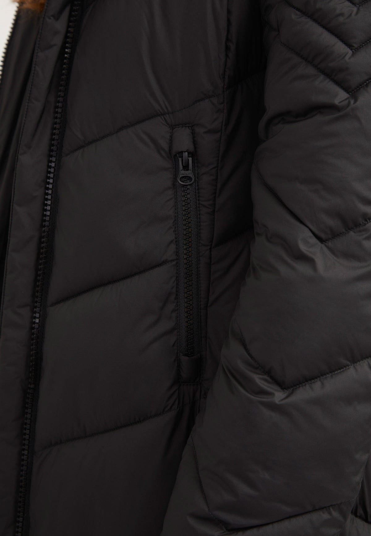 Vector Coat Black detail shot by JACK1T