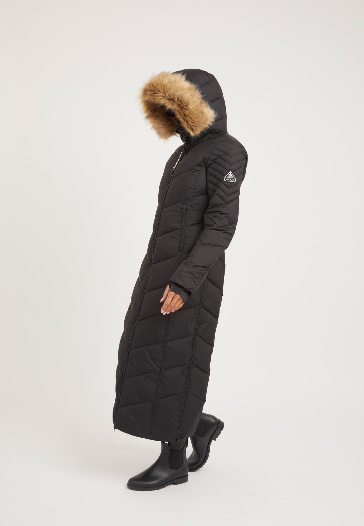 Vector Coat Black styled shot by JACK1T