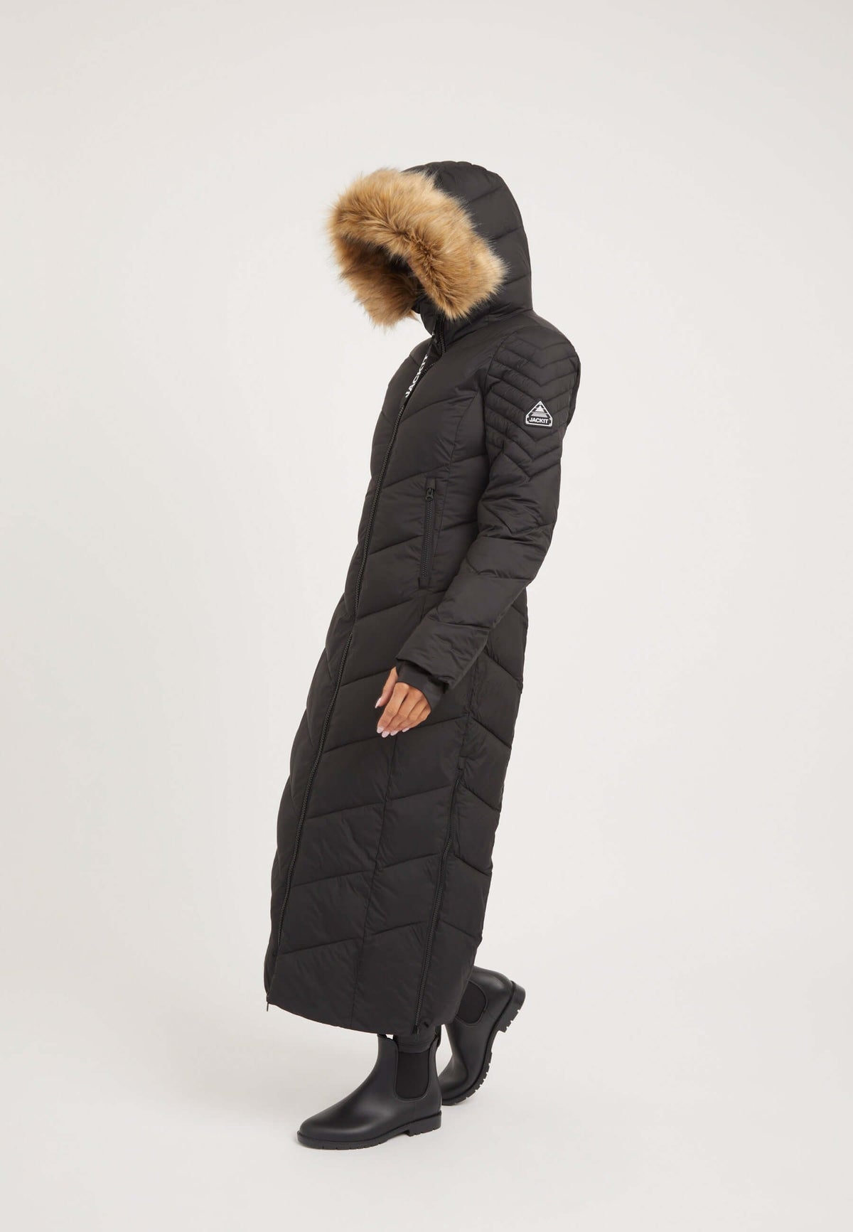 Vector Coat Black styled shot by JACK1T