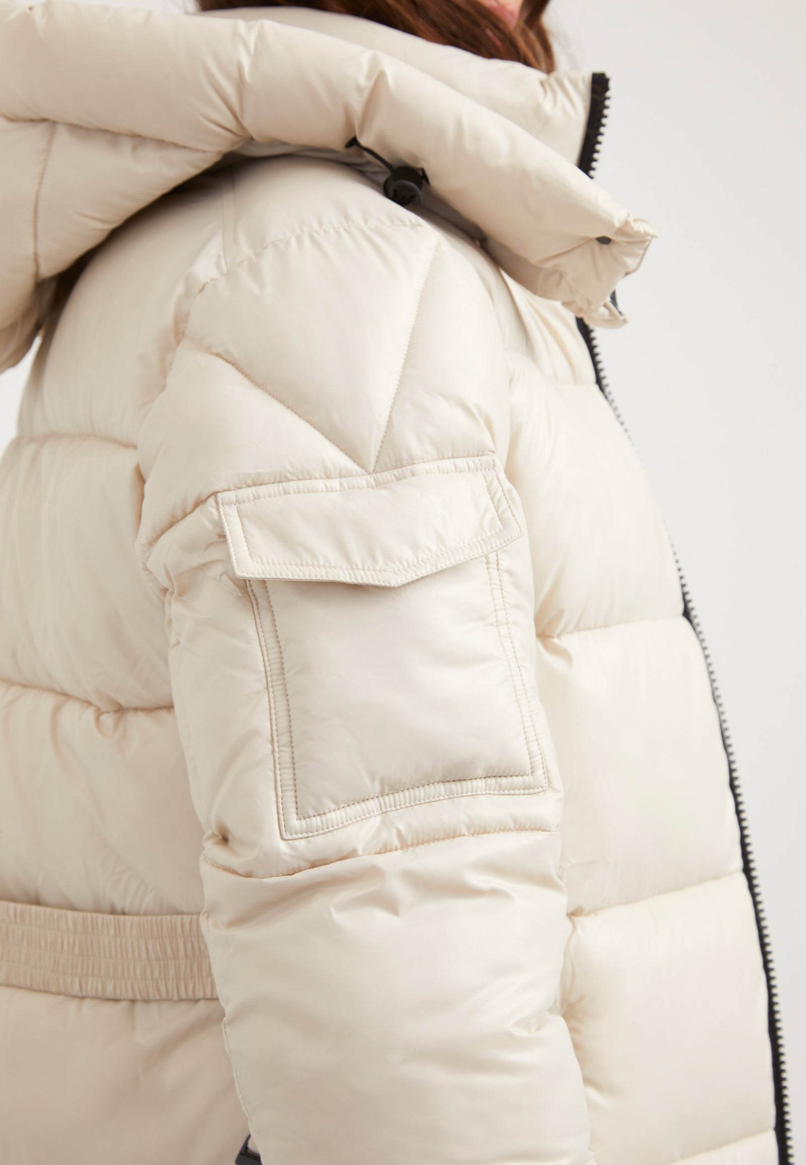 EZ Belted Coat Stone detail shot by JACK1T