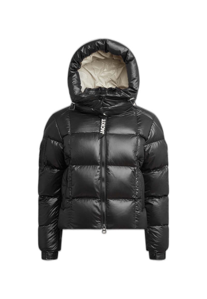 EZ Box Racer Jacket Black flat lay cutout