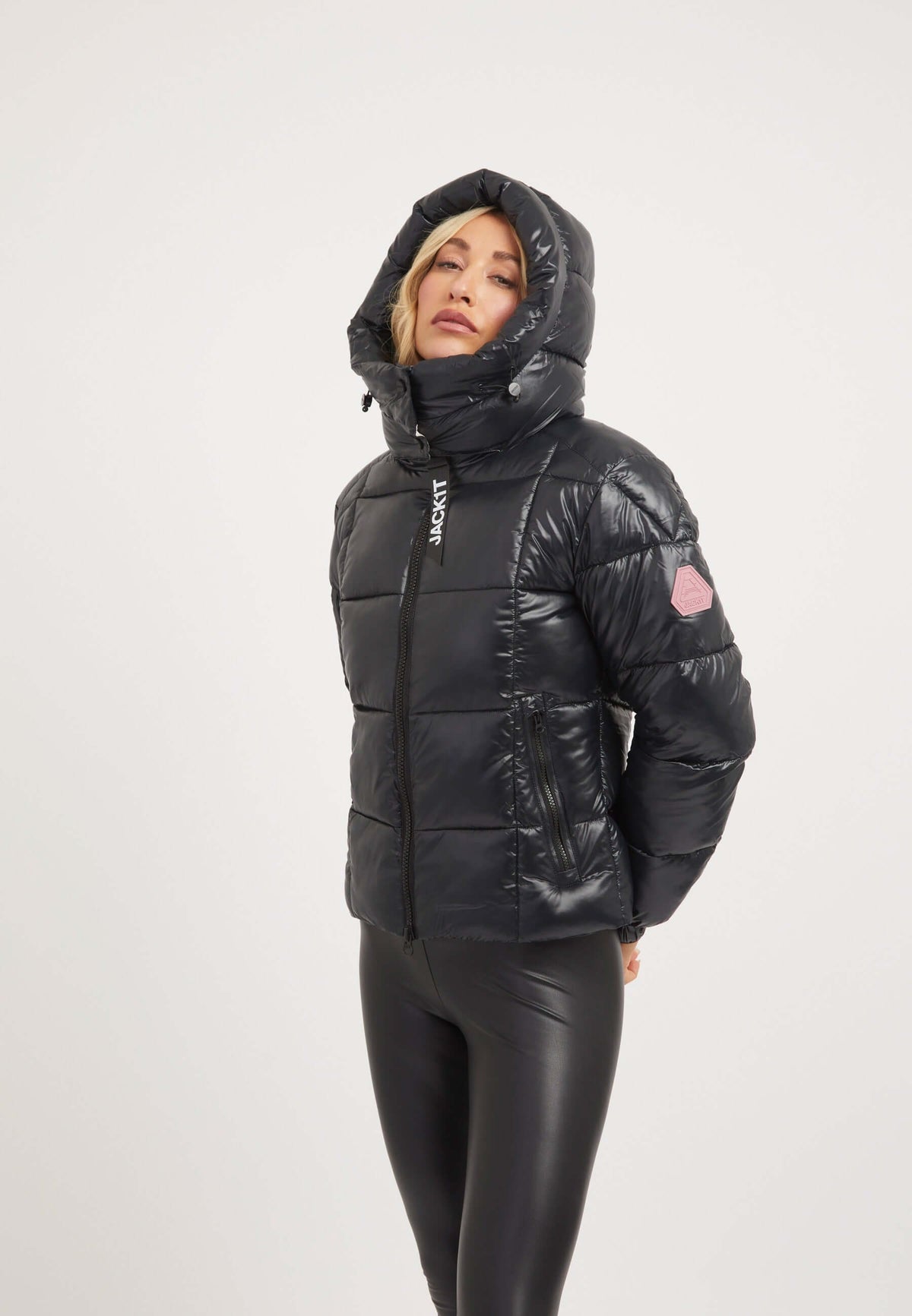 EZ Box Racer Jacket Black styled shot by JACK1T