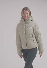 Star Shower Down Puffer Jacket Sage
