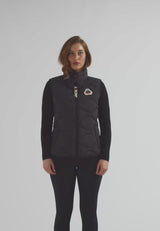 ORB1T Quilted Gilet Black