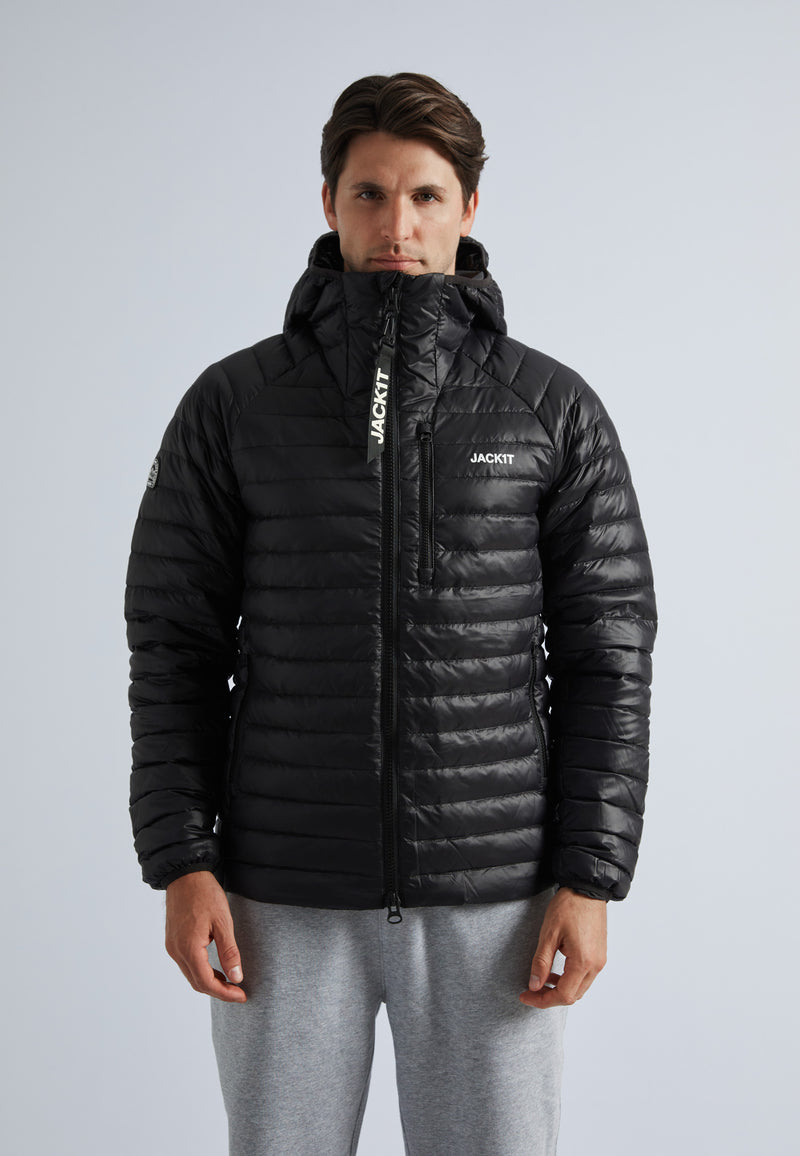 SATEL1TE Hooded Down Jacket