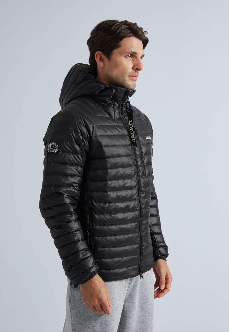 SATEL1TE Hooded Down Jacket