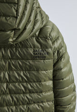 SATEL1TE Hooded Down Jacket