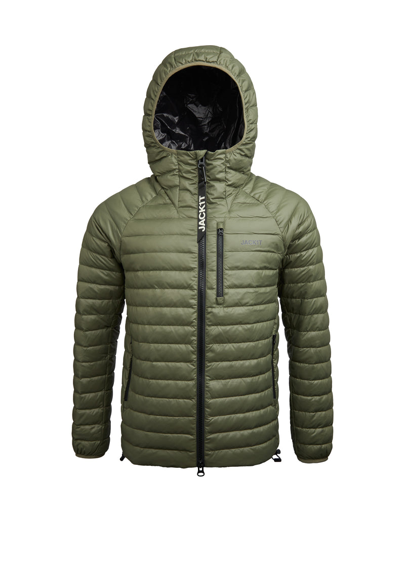 SATEL1TE Hooded Down Jacket