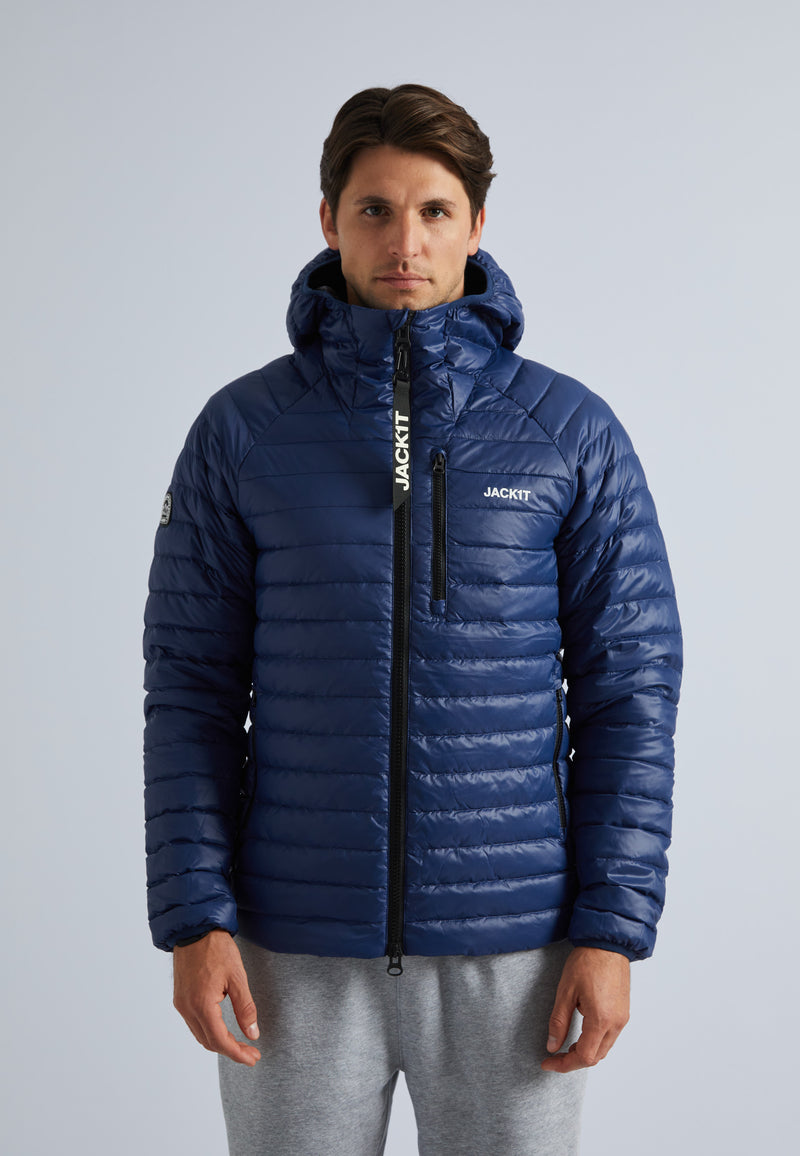 SATEL1TE Hooded Down Jacket