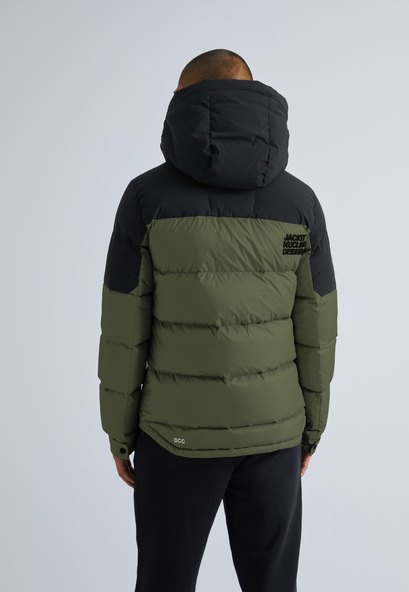 Luna Down Hooded Puffer Jacket