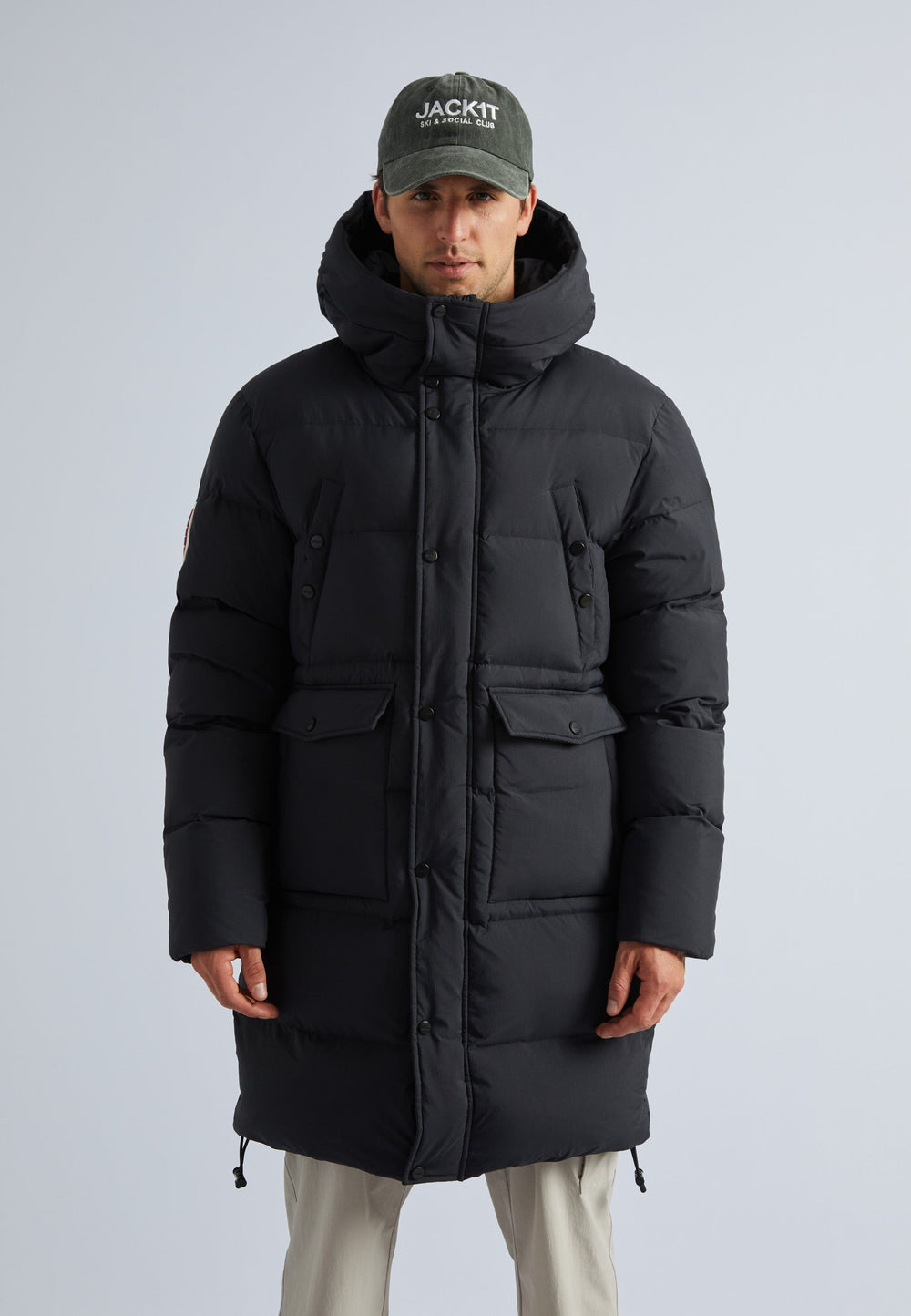 Nomad Down Coat Black by JACK1T