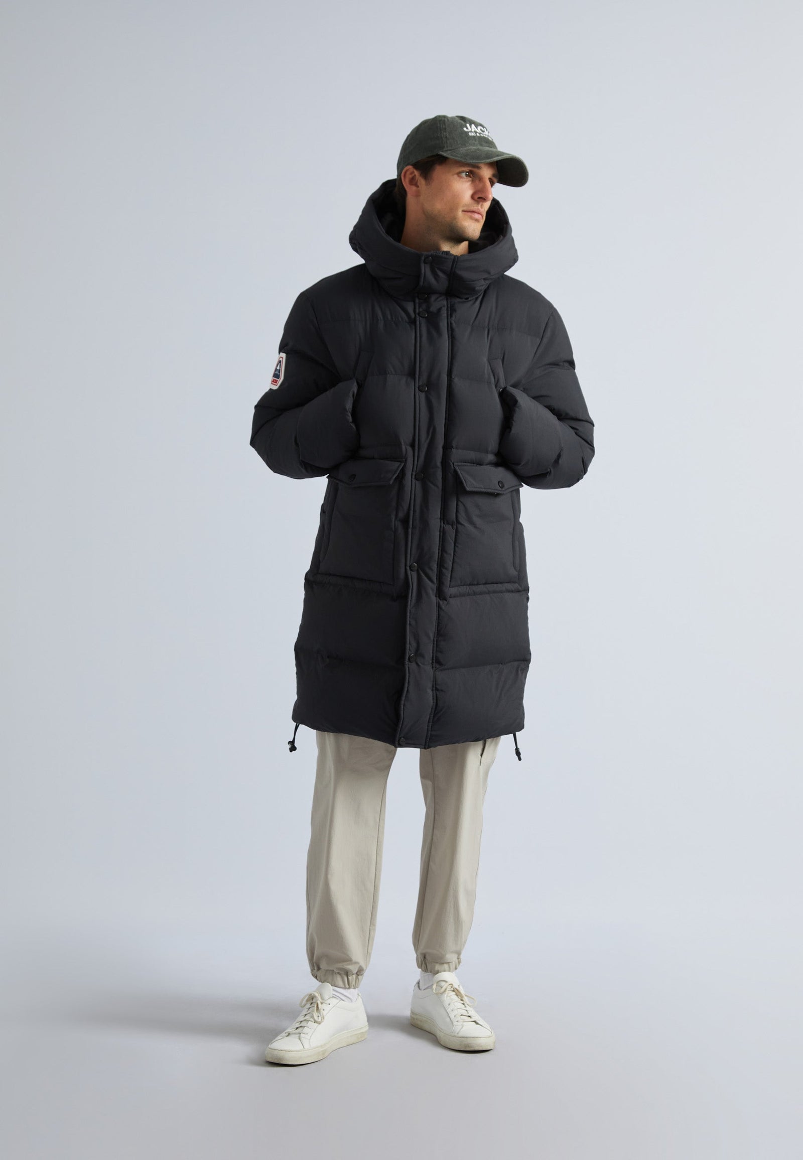 Nomad Down Coat Black by JACK1T