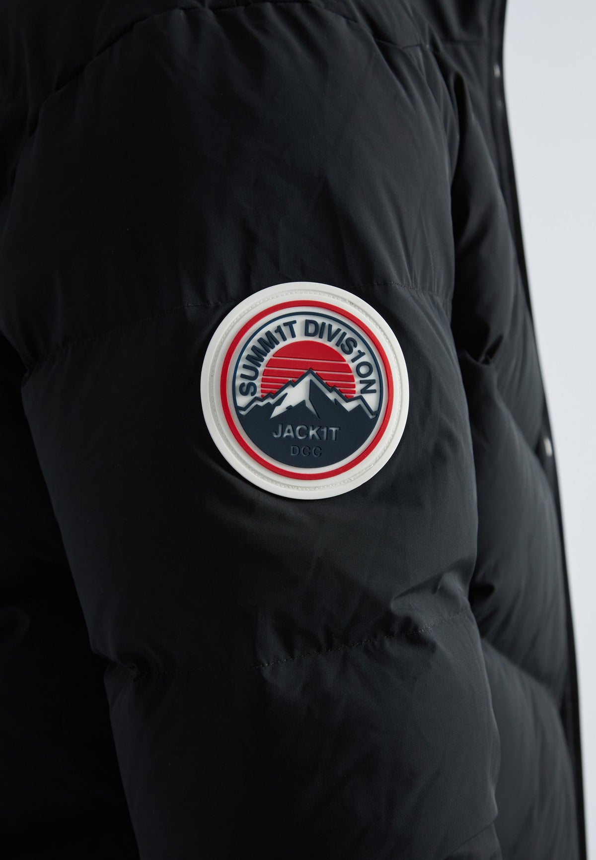 Lock Hood Puffer Jacket Black by JACK1T