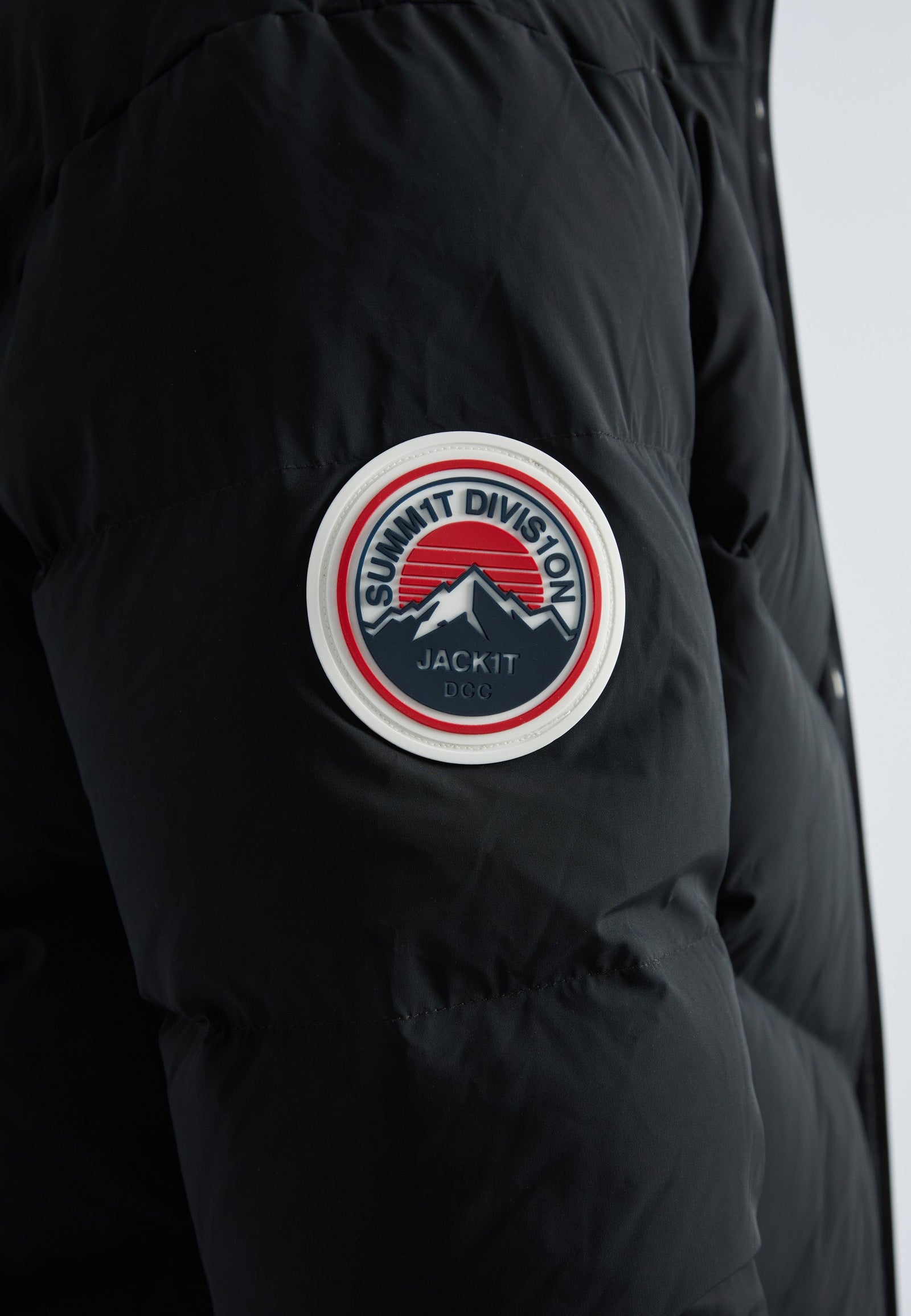 Lock Hood Puffer Jacket Black by JACK1T