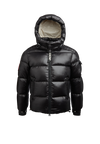 EZ Slick Puffer Hooded Jacket Black Stone