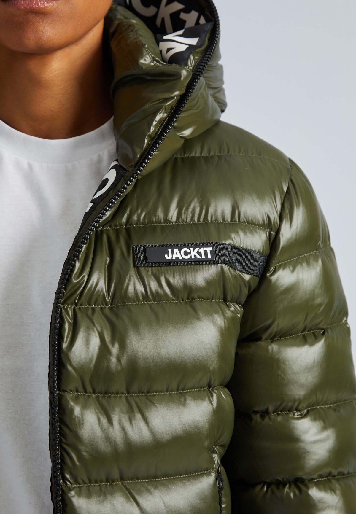 R3D Slick Racer Jacket Olive by JACK1T