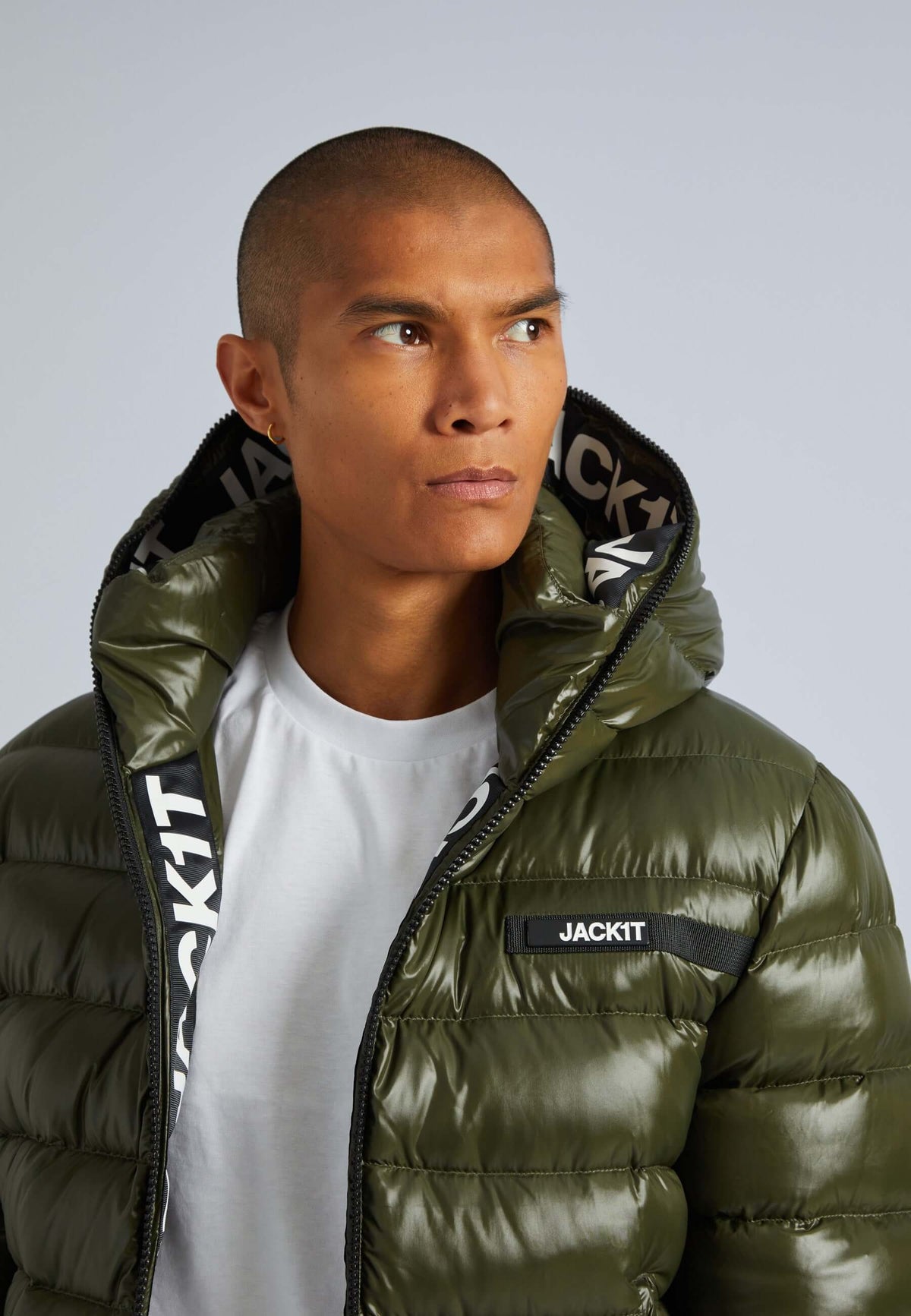 R3D Slick Racer Jacket Olive by JACK1T