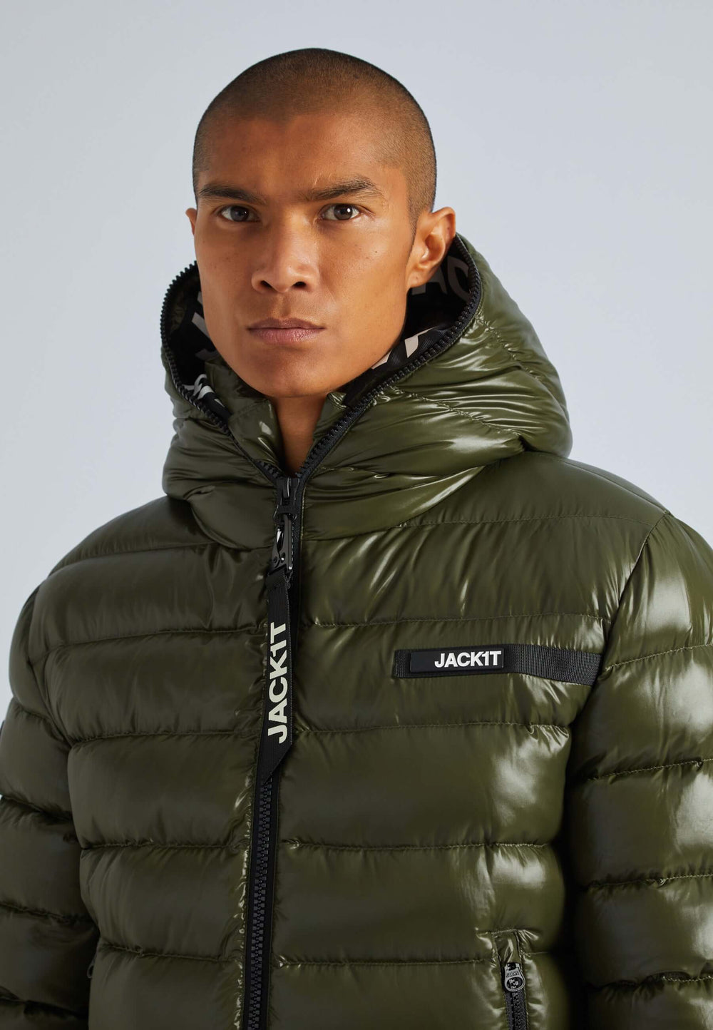 R3D Slick Racer Jacket Olive by JACK1T