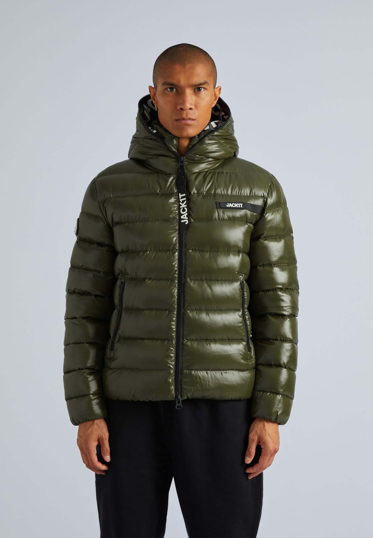 R3D Slick Racer Jacket Olive by JACK1T