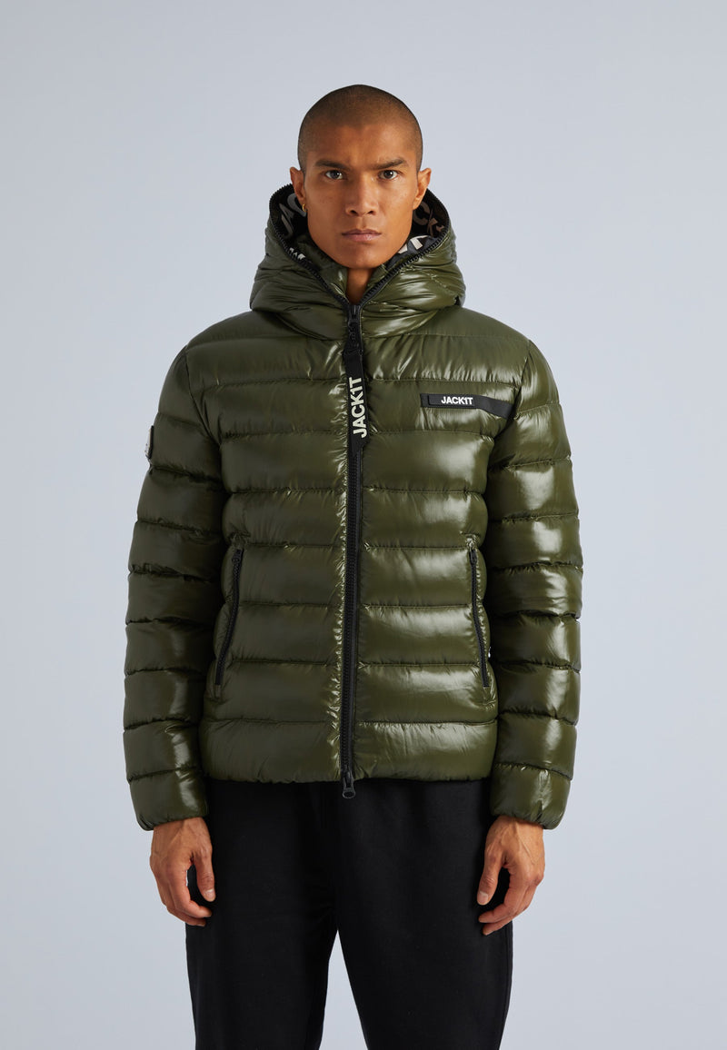 R3D Slick Racer Jacket Olive by JACK1T