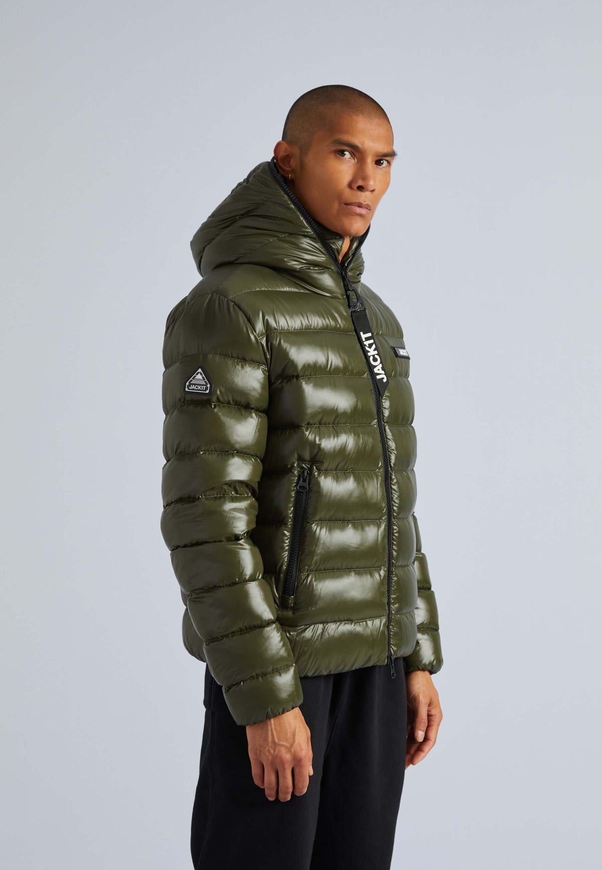 R3D Slick Racer Jacket Olive by JACK1T