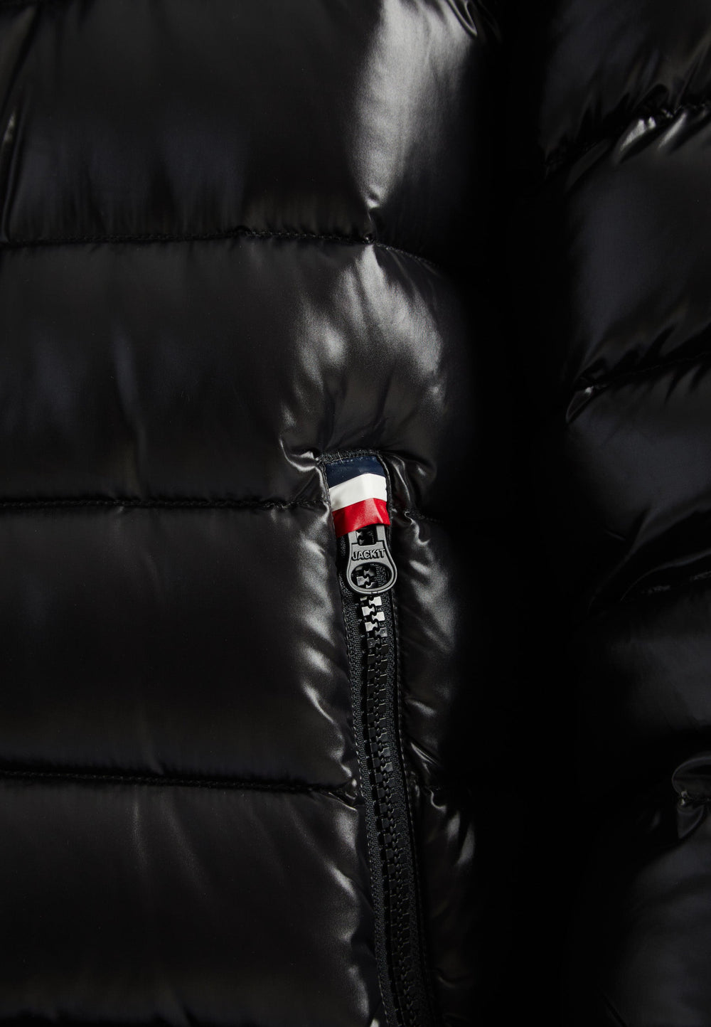 R3D Tricolore Zip Jacket Black by JACK1T
