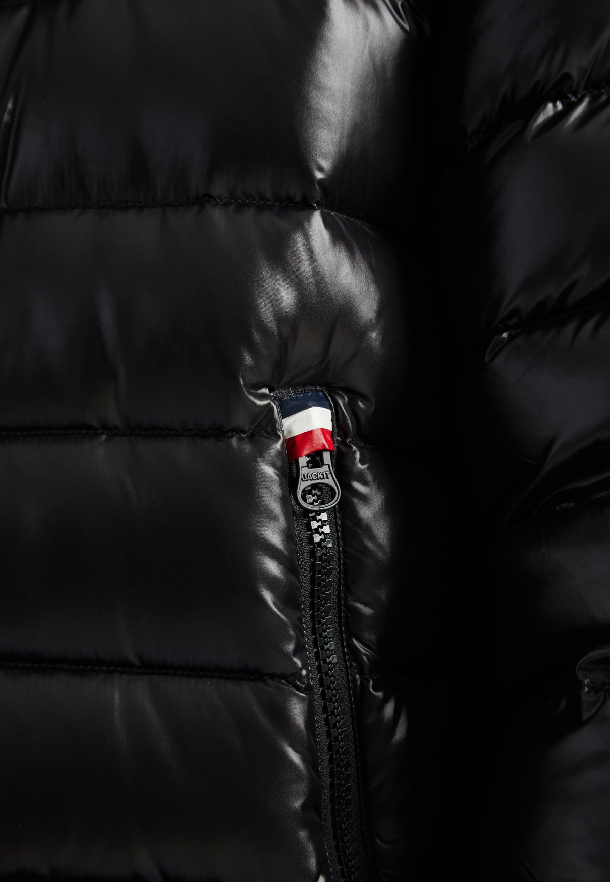 R3D Tricolore Zip Jacket Black by JACK1T