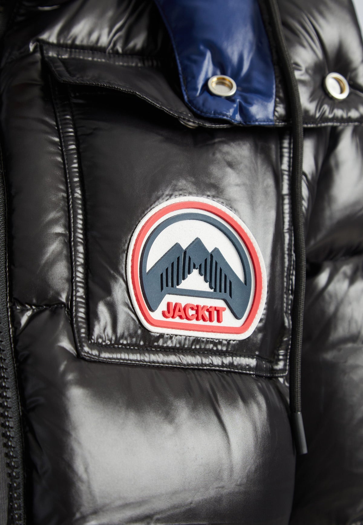 Front Runner Slick Puffer Jacket Black by JACK1T