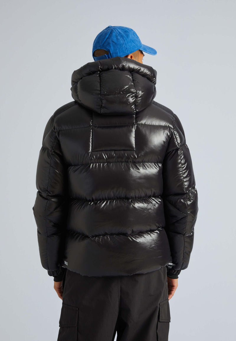 Front Runner Slick Puffer Jacket Black by JACK1T
