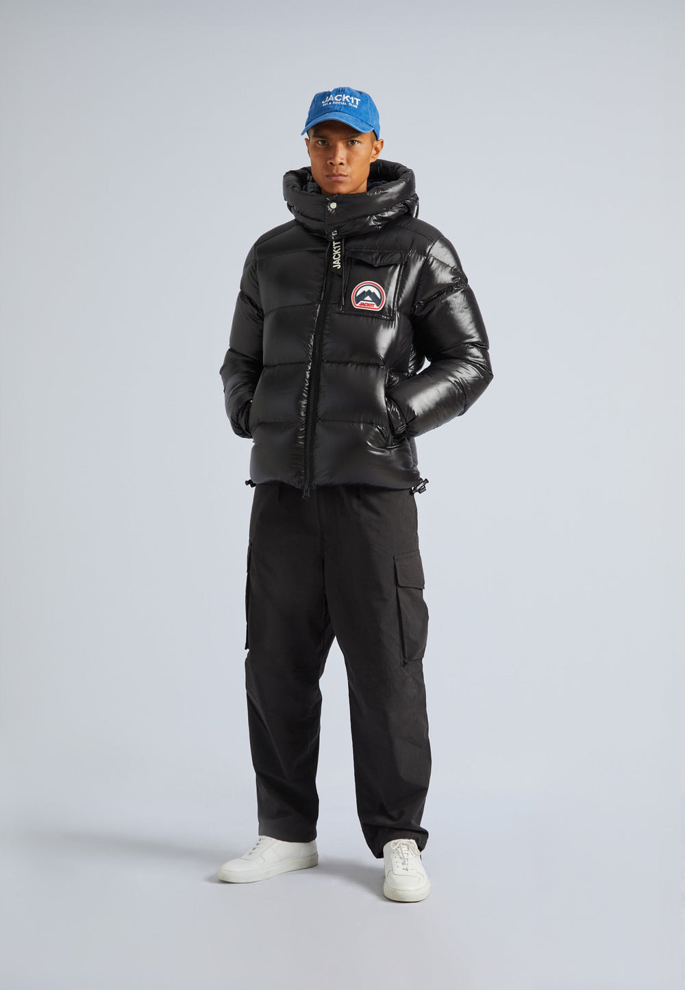Front Runner Slick Puffer Jacket Black by JACK1T