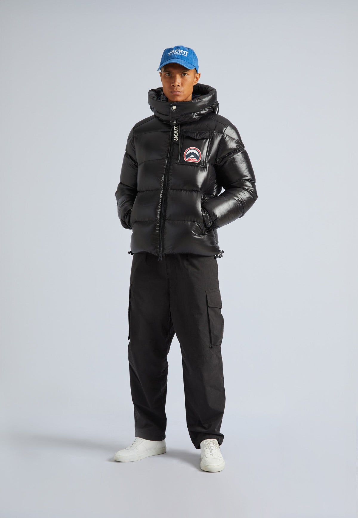 Front Runner Slick Puffer Jacket Black by JACK1T