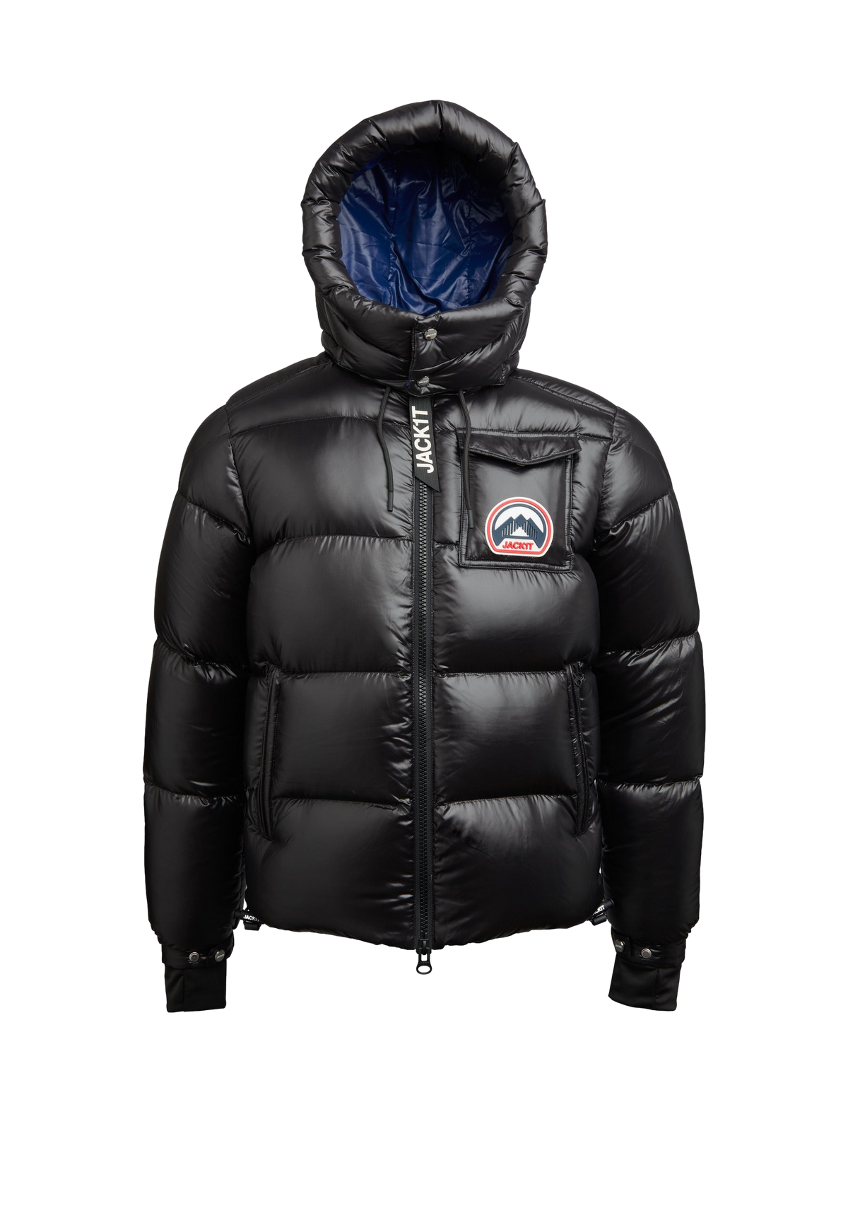Front Runner Slick Puffer Jacket flat lay swatch