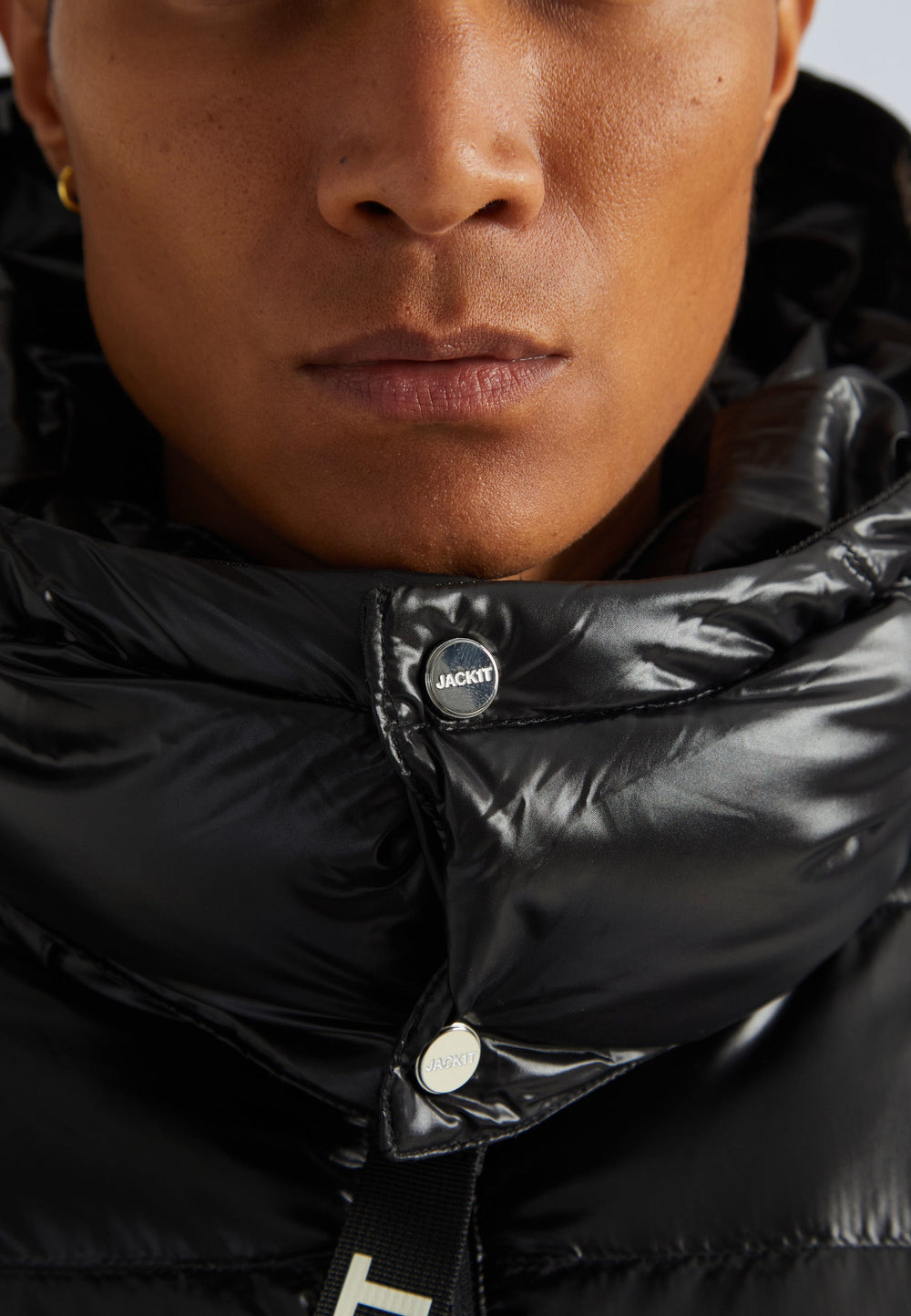 Squadra Slick Hooded Jacket Black by JACK1T