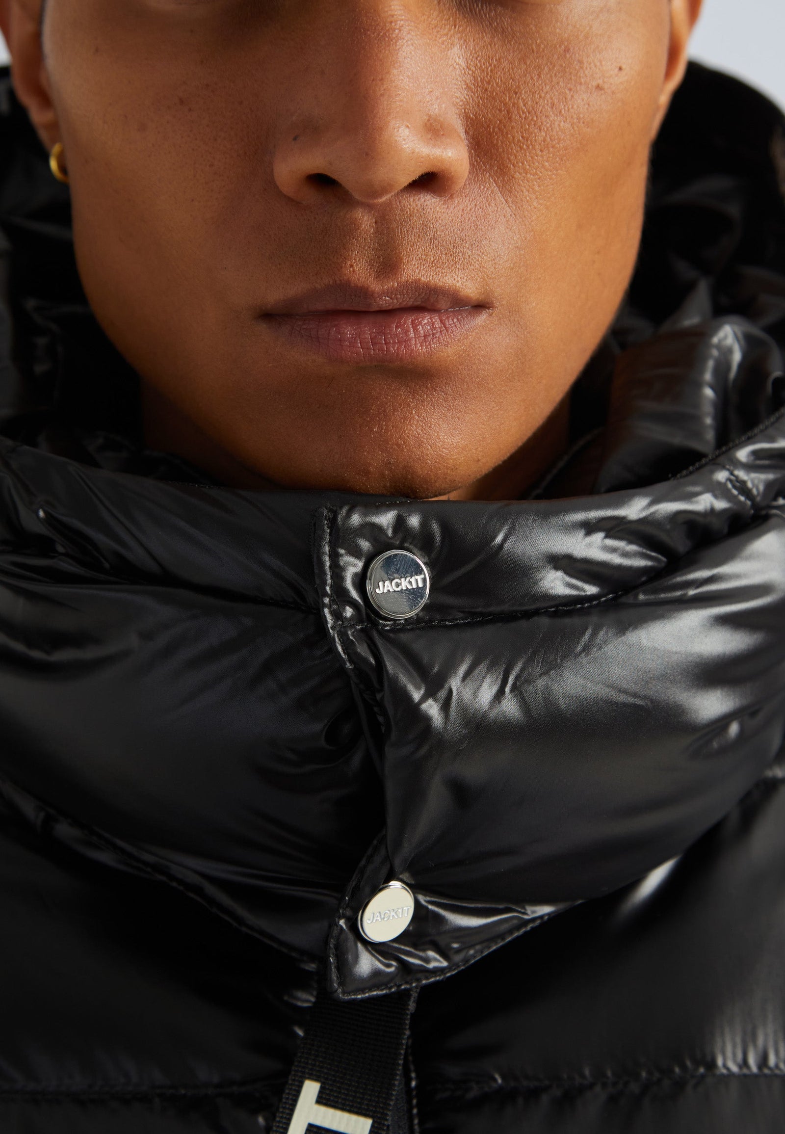 Squadra Slick Hooded Jacket Black by JACK1T