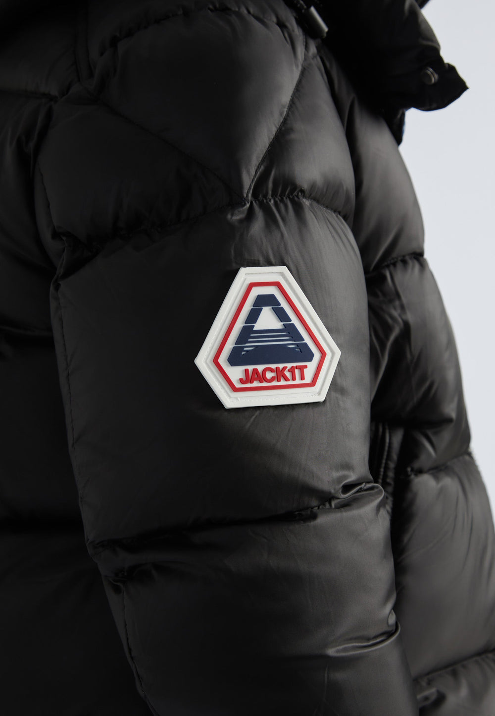 EZ Dry Puffer Hooded Jacket Black by JACK1T