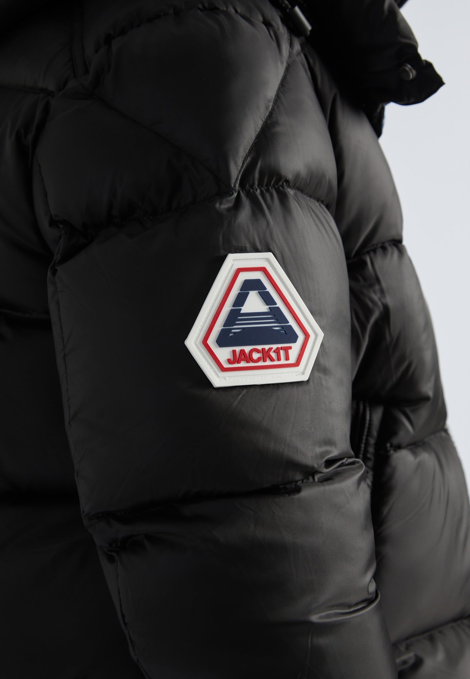 EZ Dry Puffer Hooded Jacket Black by JACK1T