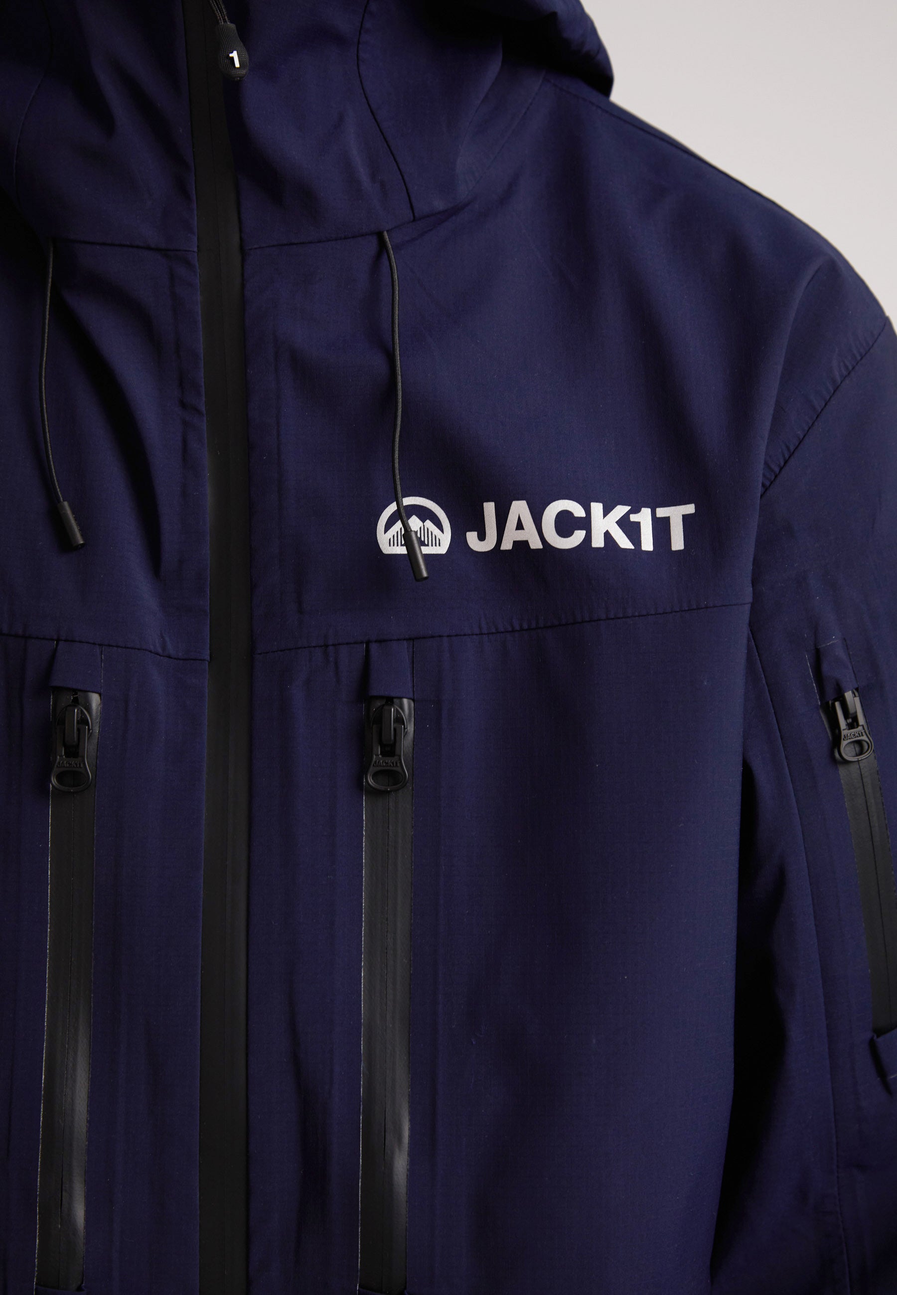 navy lithium waterproof mens jacket - Unmatched Durability – JACK1T