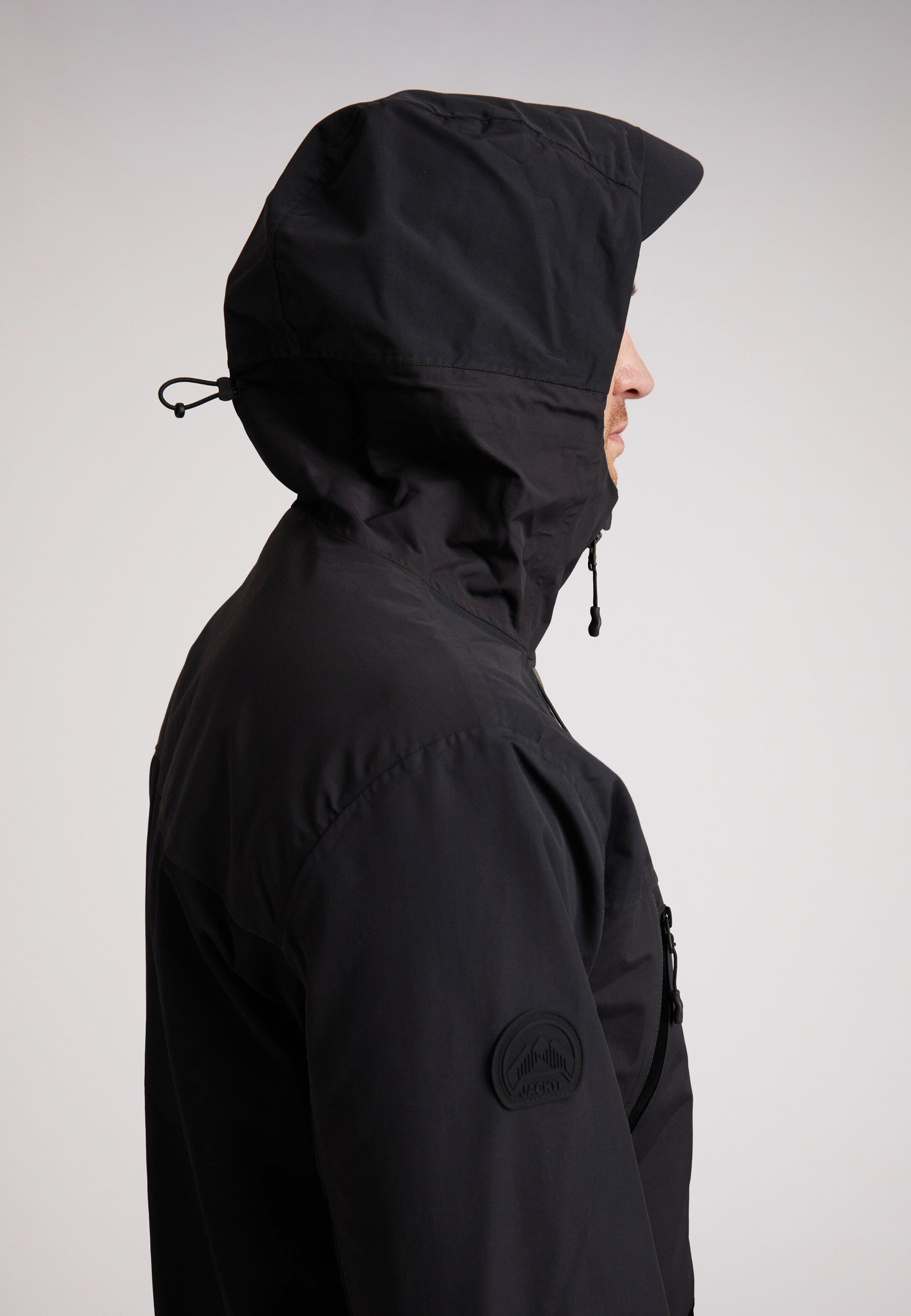 Krypton Waterproof Jacket in Black/Black | JACK1T