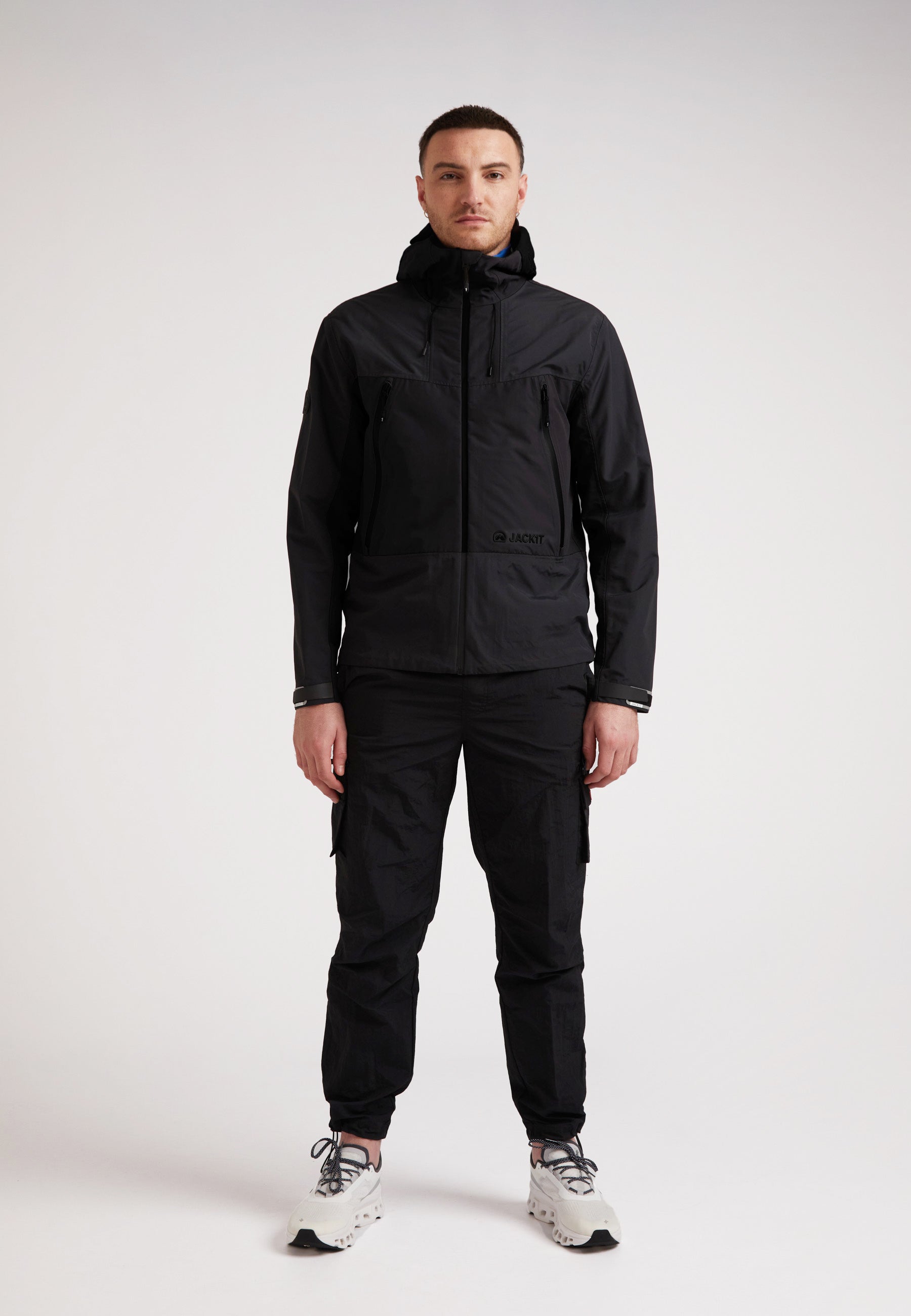 Krypton Waterproof Jacket in Black/Black | JACK1T