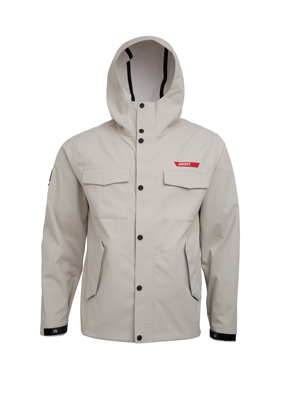 THORIUM Hooded Jacket flat lay swatch