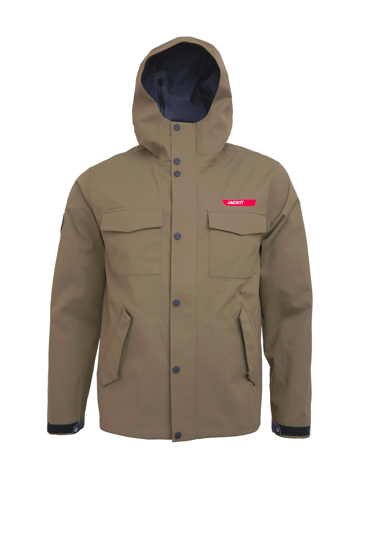 THORIUM Hooded Jacket flat lay swatch